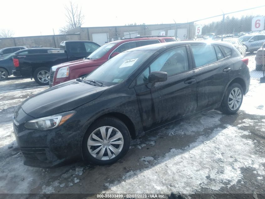 2022 SUBARU IMPREZA VIN: 4S3GTAB66N3722205