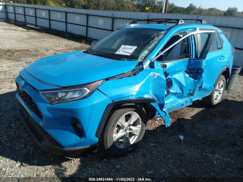 2020 TOYOTA RAV4 XLE VIN: 2T3W1RFV7LW072179