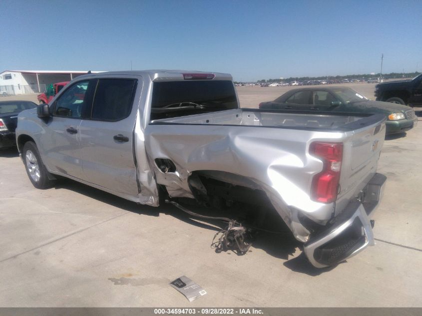 2022 CHEVROLET SILVERADO 1500 LTD CUSTOM VIN: 3GCPWBEK3NG170312