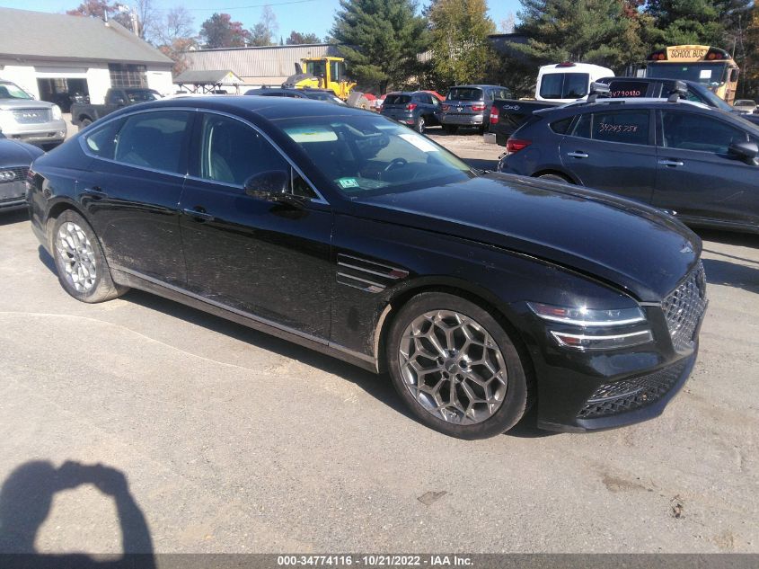 2021 GENESIS G80 2.5T VIN: KMTGB4SC3MU045862