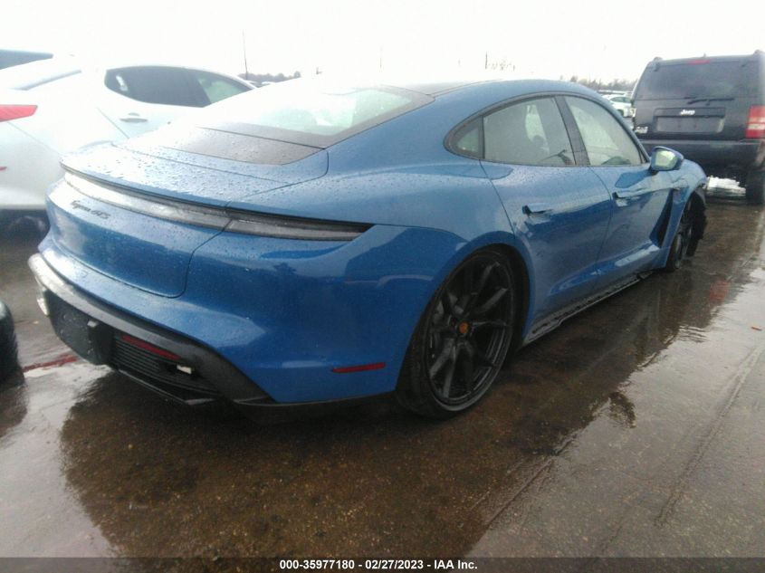 2022 PORSCHE TAYCAN GTS VIN: WP0AD2Y14NSA59861