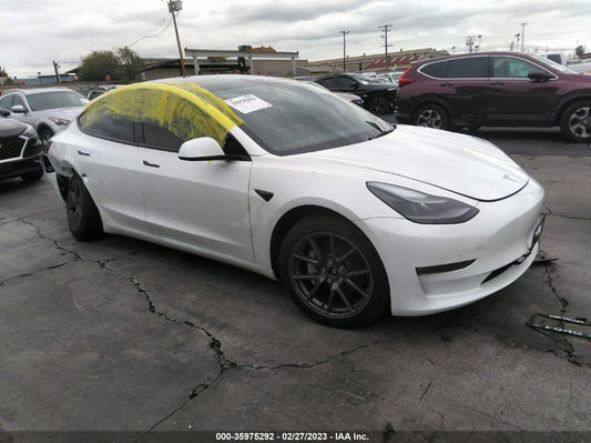 2022 TESLA MODEL 3 LONG RANGE VIN: 5YJ3E1EB8NF349429