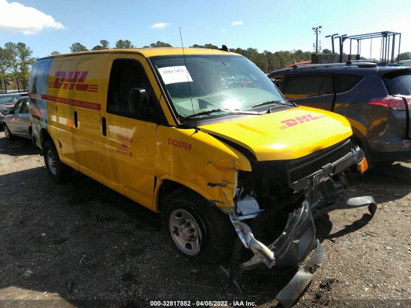 2020 CHEVROLET EXPRESS CARGO VAN VIN: 1GCWGAFG5L1237954