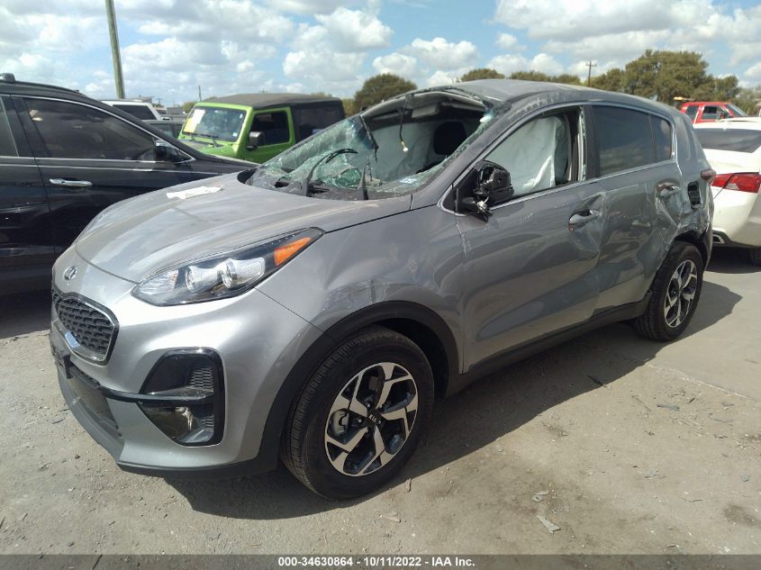 2022 KIA SPORTAGE LX VIN: KNDPM3AC2N7991469