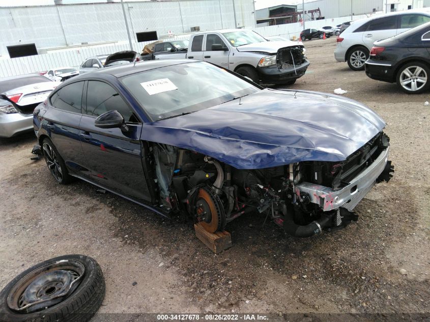 2022 AUDI S5 SPORTBACK PREMIUM PLUS VIN: WAUC4CF57NA012621