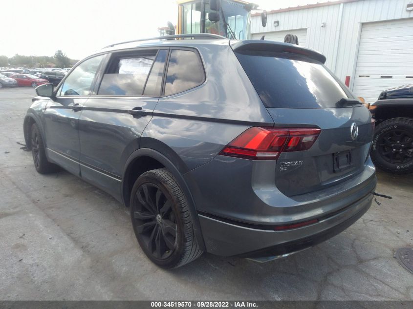 2021 VOLKSWAGEN TIGUAN SE/SE R-LINE BLACK/SEL VIN: 3VV2B7AX4MM054459