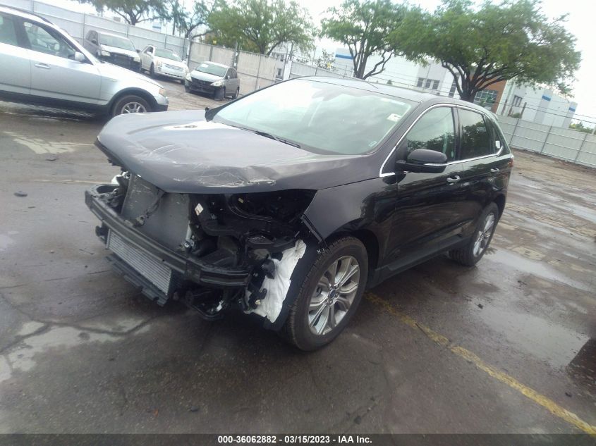 2022 FORD EDGE TITANIUM VIN: 2FMPK4K95NBA91392