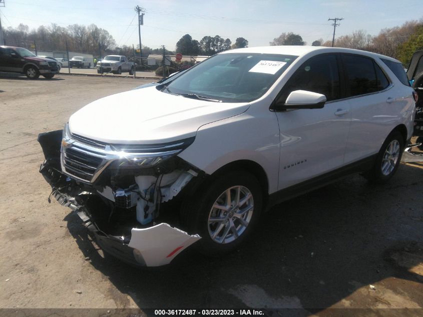 2022 CHEVROLET EQUINOX LT VIN: 3GNAXKEV7NS222316