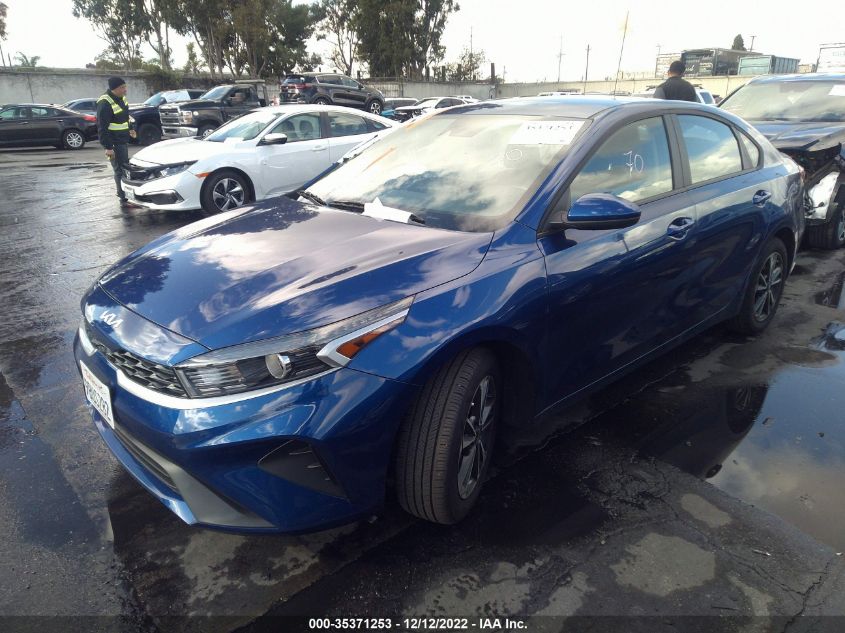 2022 KIA FORTE LXS VIN: 3KPF24ADXNE496808