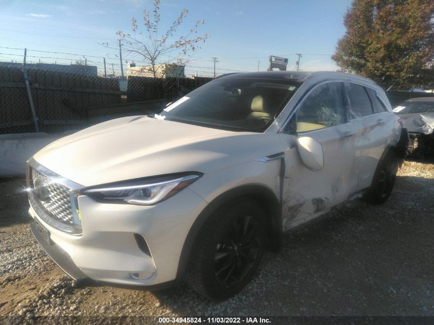 2021 INFINITI QX50 LUXE VIN: 3PCAJ5BB9MF102045