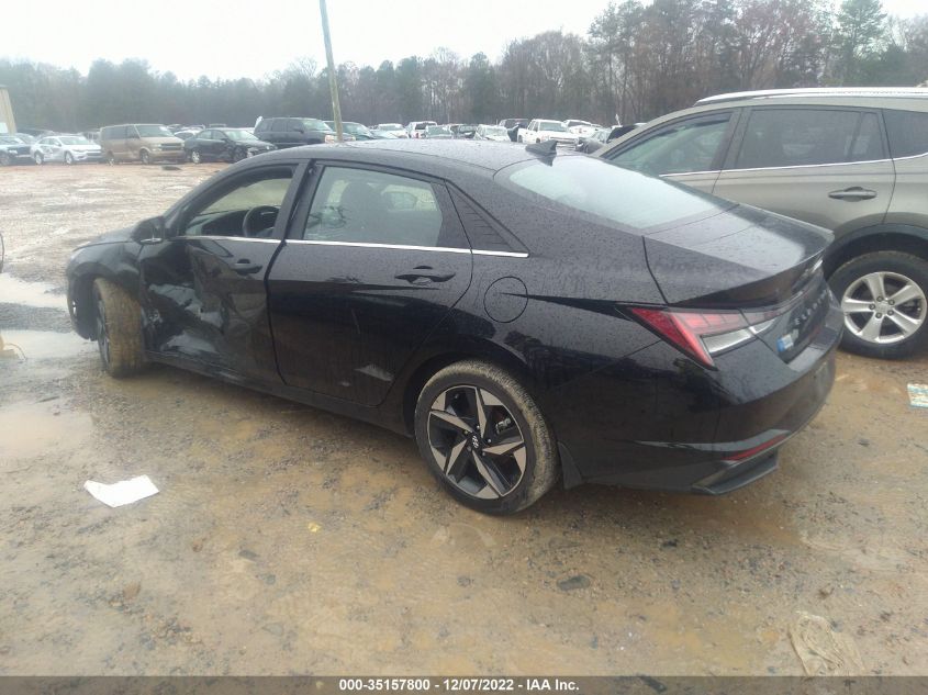2022 HYUNDAI ELANTRA HYBRID LIMITED VIN: KMHLN4AJ6NU014333