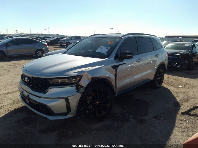 2021 KIA SORENTO SX VIN: 5XYRK4LF9MG070802