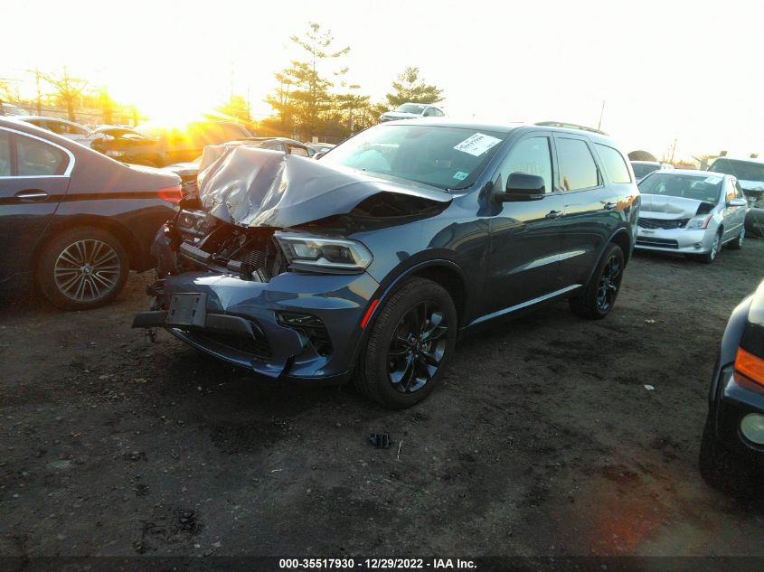 2021 DODGE DURANGO GT PLUS VIN: 1C4RDJDG2MC763148