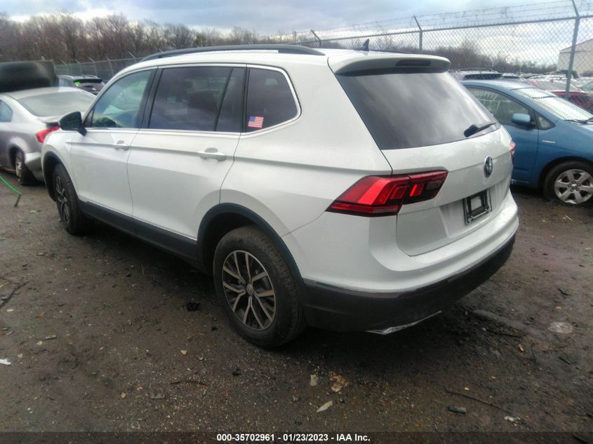 2021 VOLKSWAGEN TIGUAN SE/SE R-LINE BLACK/SEL VIN: 3VV2B7AX5MM153338