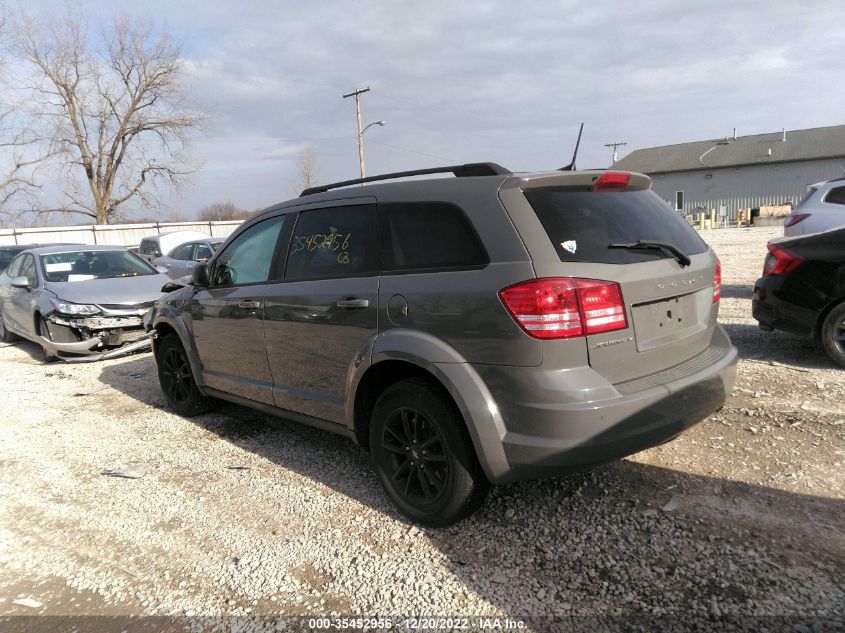 2020 DODGE JOURNEY SE VALUE VIN: 3C4PDCAB1LT226589