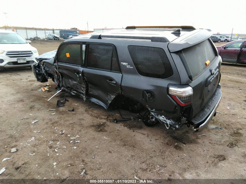 2022 TOYOTA 4RUNNER TRD OFF ROAD PREMIUM VIN: JTERU5JR7N6079852