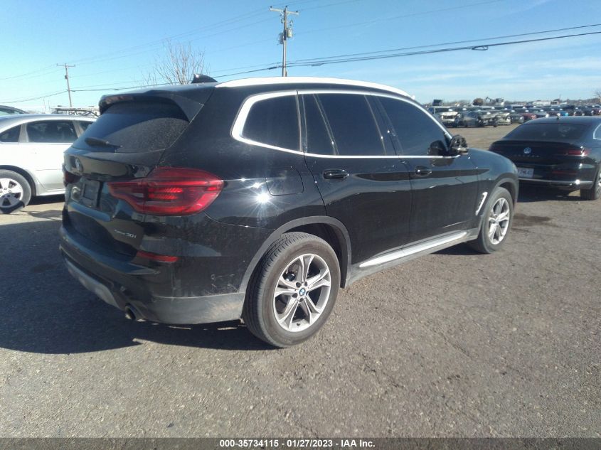 2021 BMW X3 SDRIVE30I VIN: 5UXTY3C03M9F18500