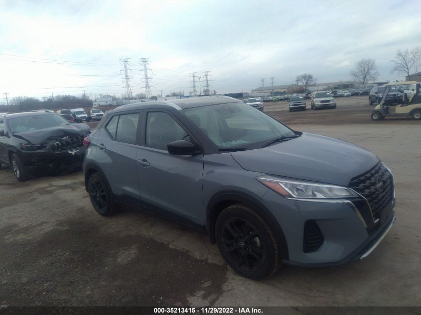 2022 NISSAN KICKS SV VIN: 3N1CP5CV5NL508121