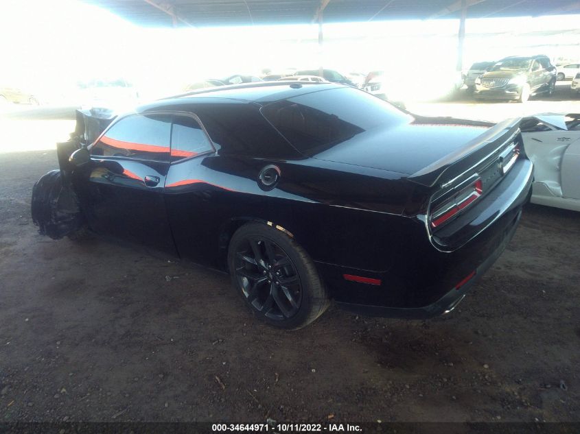 2021 DODGE CHALLENGER SXT VIN: 2C3CDZAG7MH551873