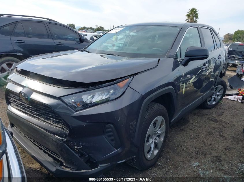 2022 TOYOTA RAV4 LE VIN: 2T3H1RFVXNW204640