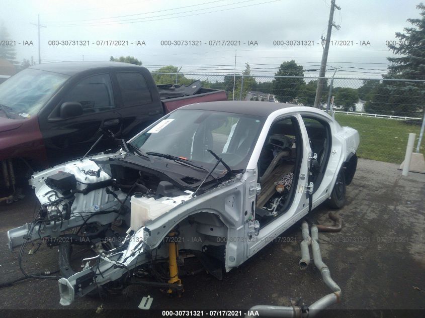 2021 DODGE CHARGER SRT HELLCAT REDEYE VIN: 2C3CDXL9XMH550901
