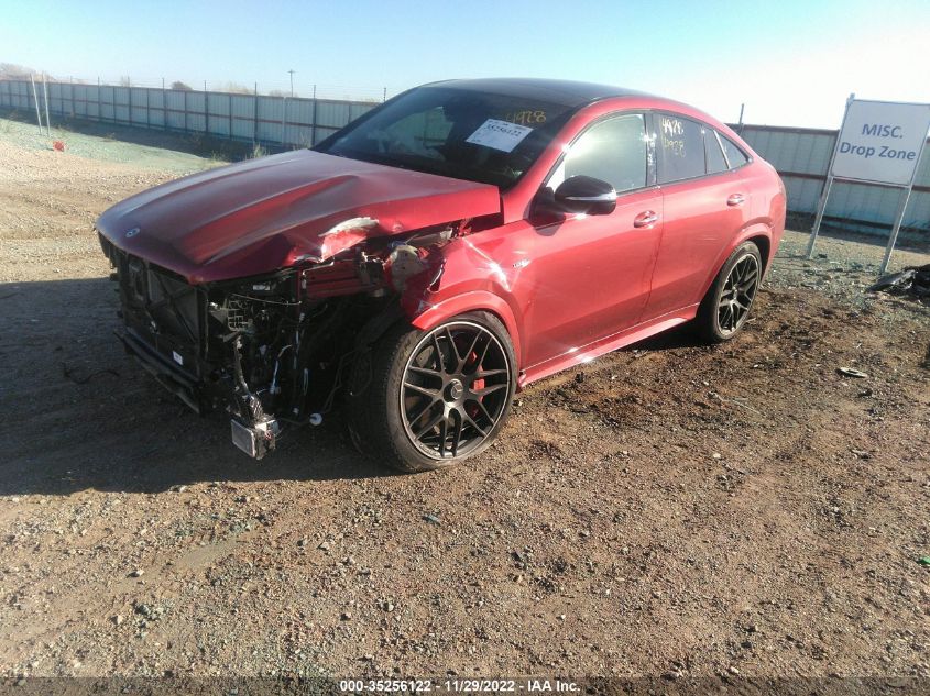 2022 MERCEDES-BENZ GLE AMG GLE 53 VIN: 4JGFD6BB7NA794928