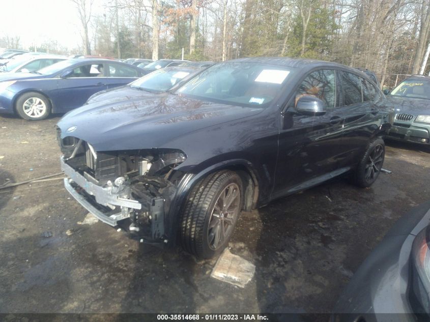 2021 BMW X4 XDRIVE30I VIN: 5UX2V1C09M9G62674