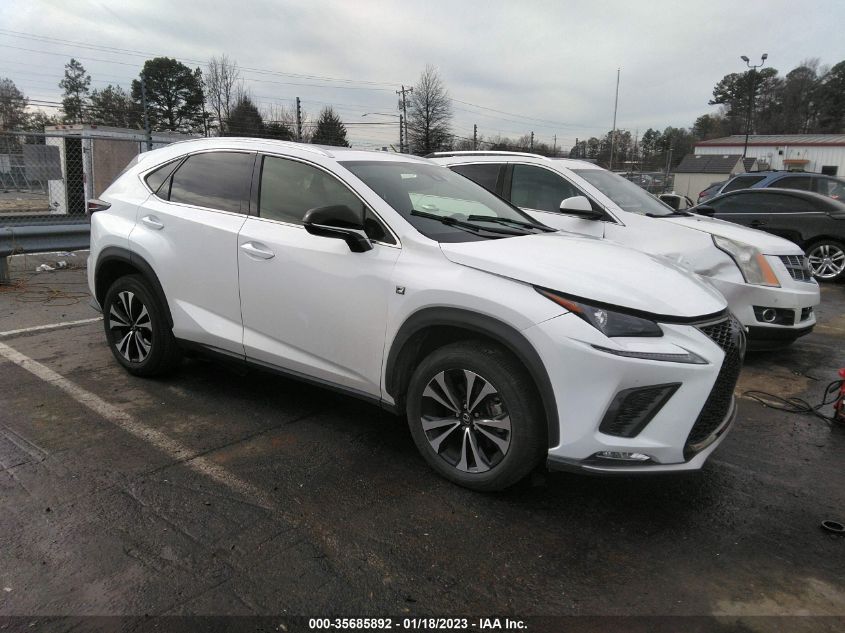 2021 LEXUS NX NX 300 F SPORT VIN: JTJSARDZ9M2248354