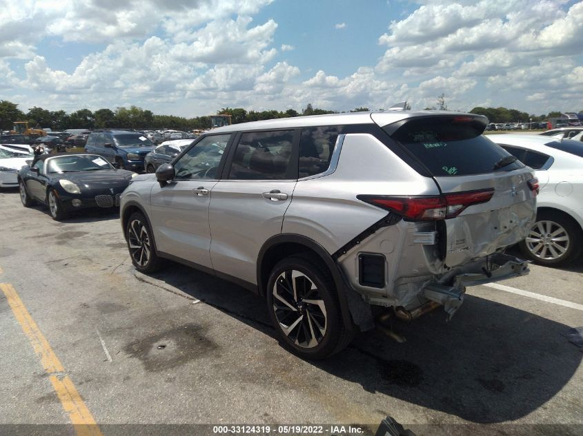 2022 MITSUBISHI OUTLANDER SE VIN: JA4J3UA84NZ037508