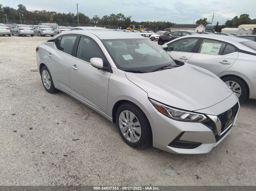 2022 NISSAN SENTRA S VIN: 3N1AB8BV5NY292945