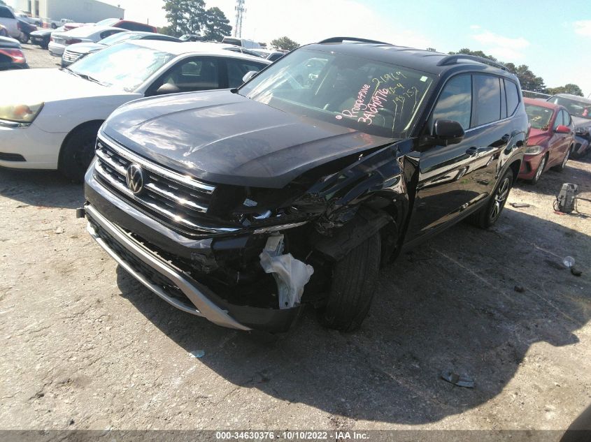 2021 VOLKSWAGEN ATLAS 2.0T SE VIN: 1V2DP2CA1MC521969