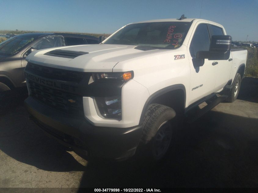 2021 CHEVROLET SILVERADO 2500HD WORK TRUCK VIN: 1GC1YLE72MF118364