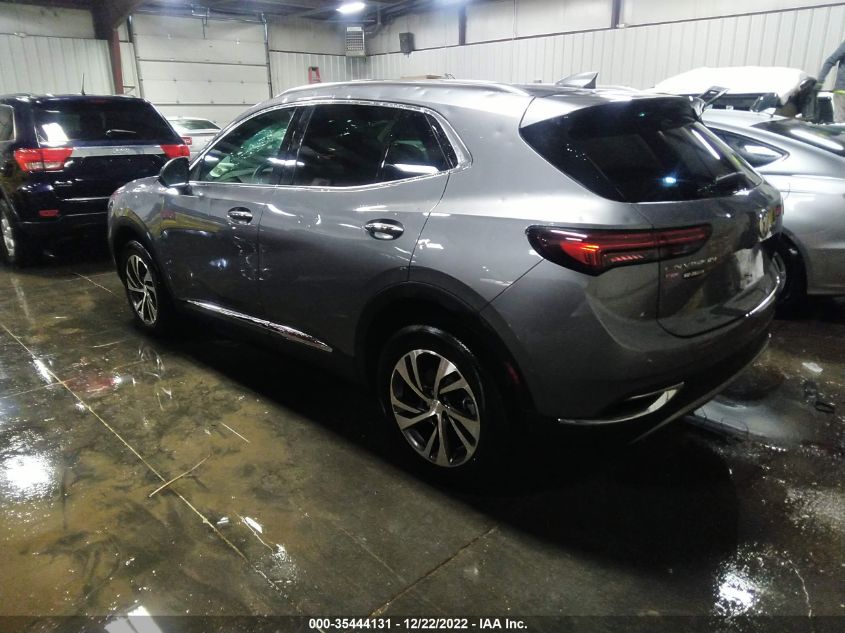 2021 BUICK ENVISION ESSENCE VIN: LRBFZPR46MD100499