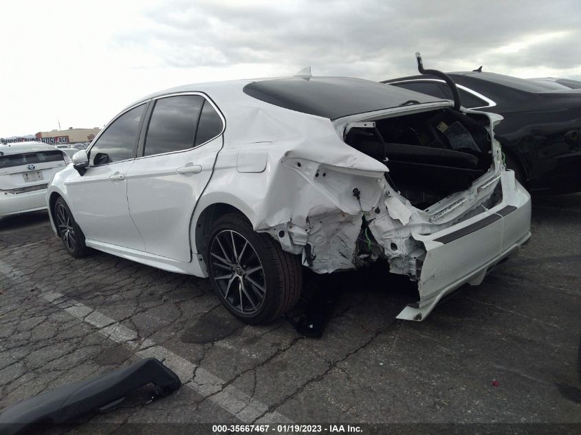 2022 TOYOTA CAMRY SE VIN: 4T1G11AKXNU624594