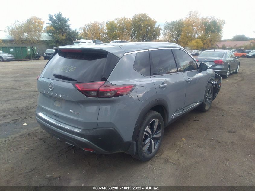 2022 NISSAN ROGUE SL VIN: 5N1BT3CB4NC686396