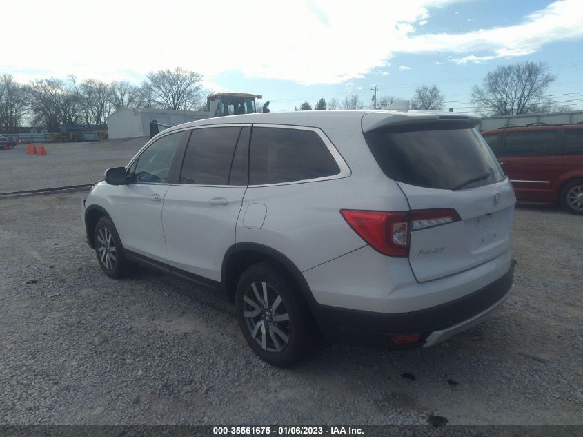 2021 HONDA PILOT EX VIN: 5FNYF5H3XMB025508
