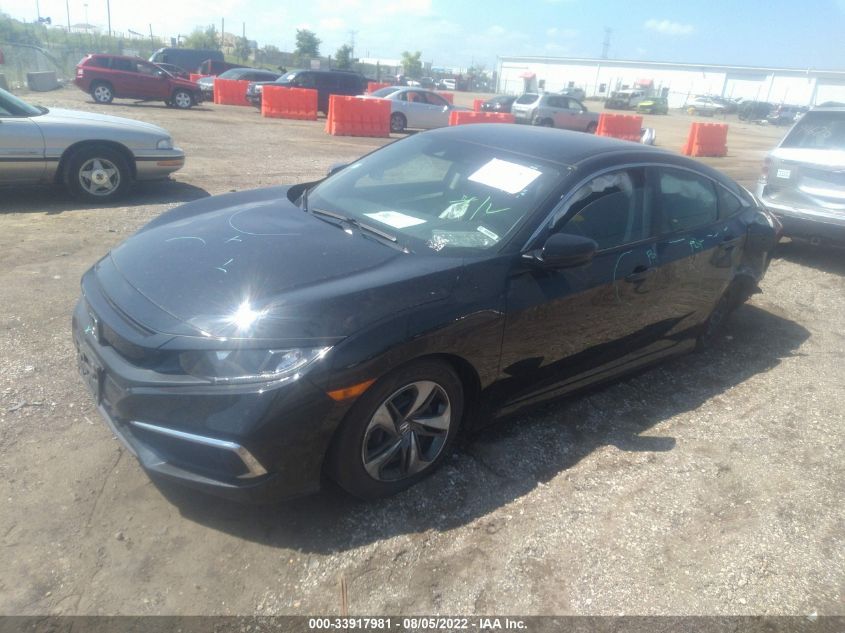 2020 HONDA CIVIC SEDAN LX VIN: 19XFC2F63LE025656