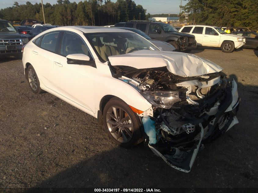2021 HONDA CIVIC SEDAN EX-L VIN: 2HGFC1F76MH704993