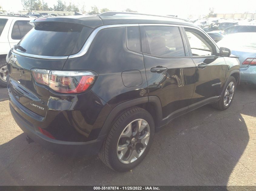2020 JEEP COMPASS LIMITED VIN: 3C4NJCCB5LT211218