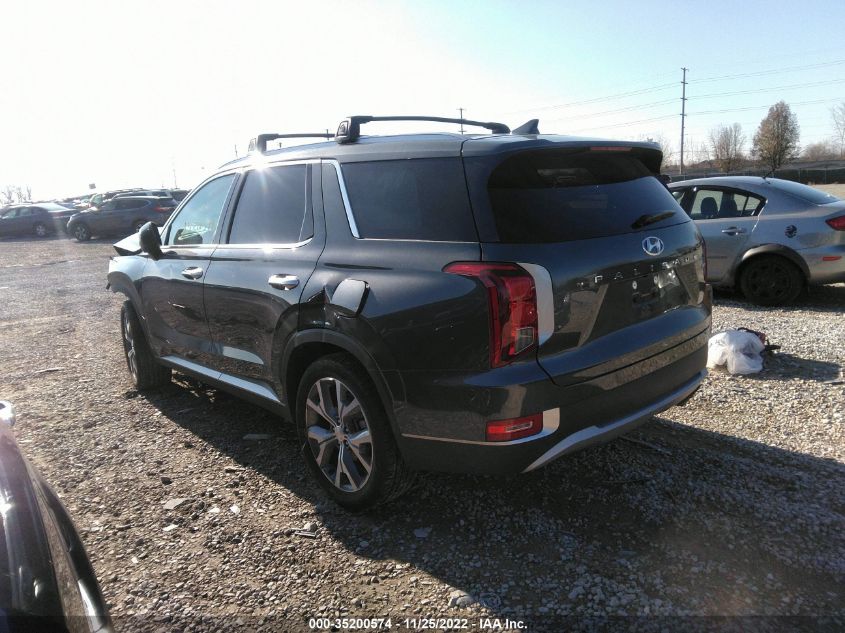 2022 HYUNDAI PALISADE SEL VIN: KM8R4DHE7NU468287