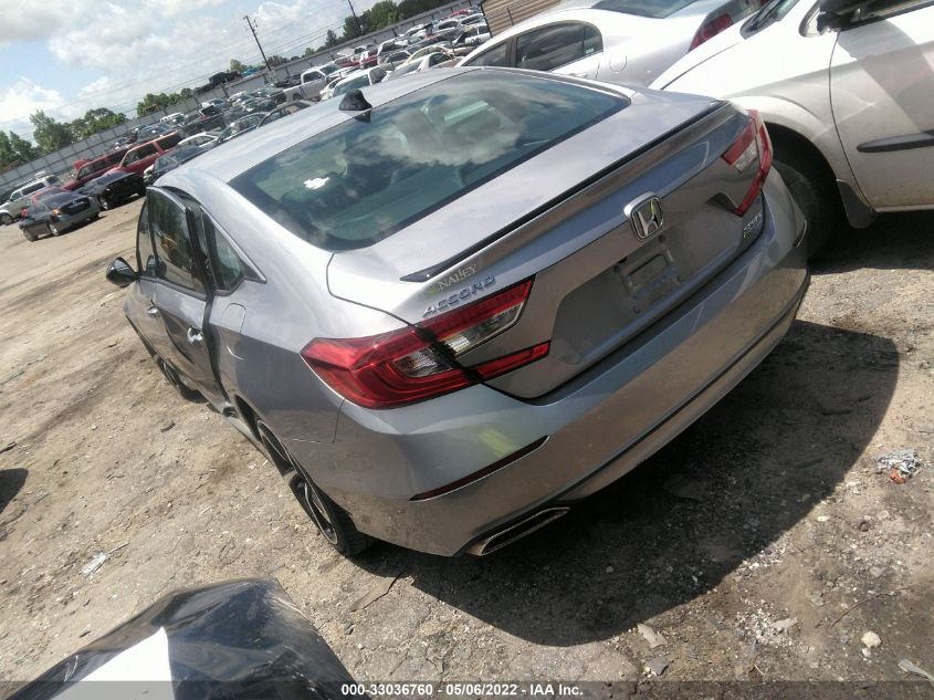 2021 HONDA ACCORD SEDAN SPORT SE VIN: 1HGCV1F40MA078522