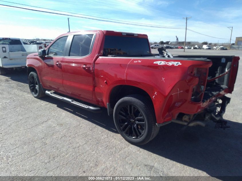2021 CHEVROLET SILVERADO 1500 RST VIN: 1GCUYEEDXMZ386933
