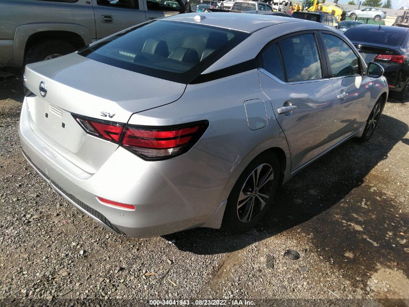 2021 NISSAN SENTRA SV VIN: 3N1AB8CV3MY321890