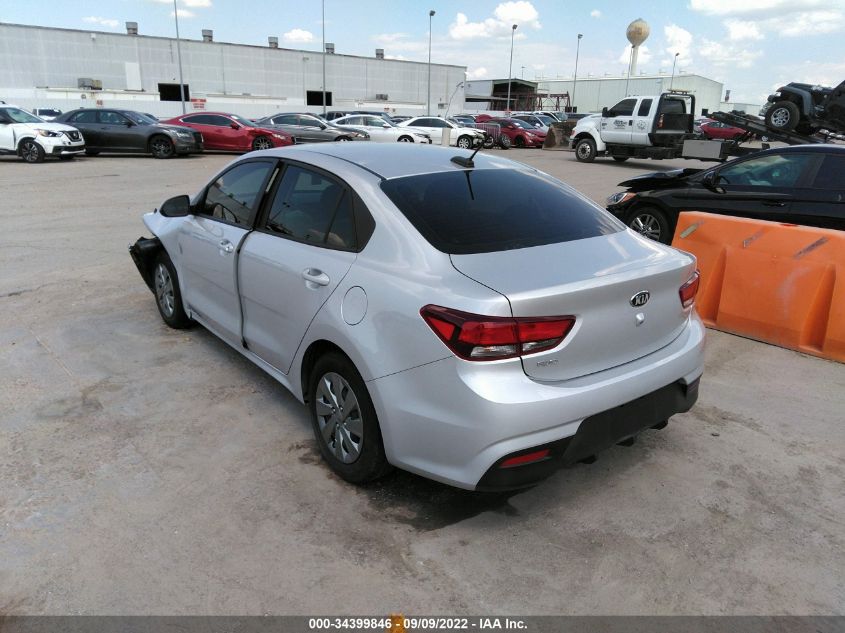 2020 KIA RIO LX VIN: 3KPA24AD8LE334635