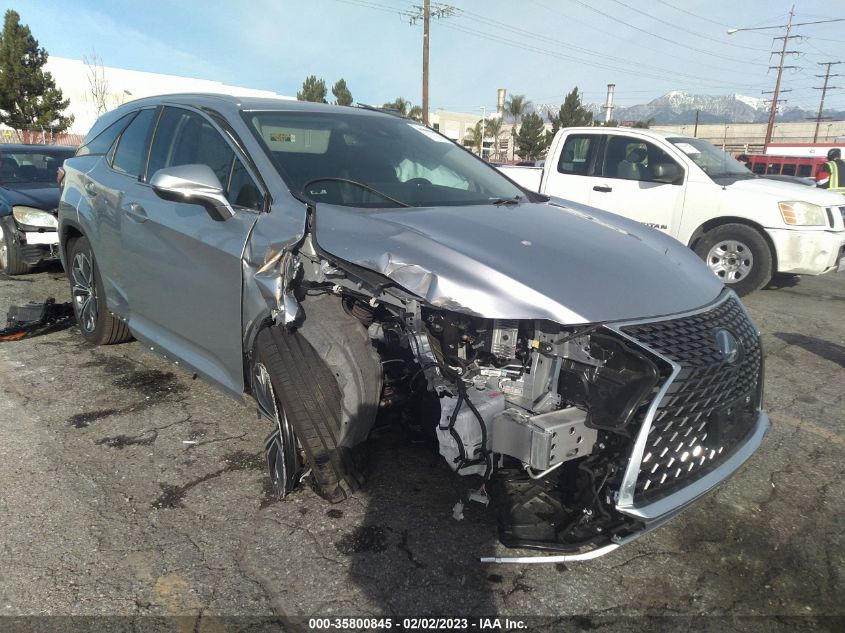2022 LEXUS RX RX 450HL VIN: JTJHGKFA7N2027988