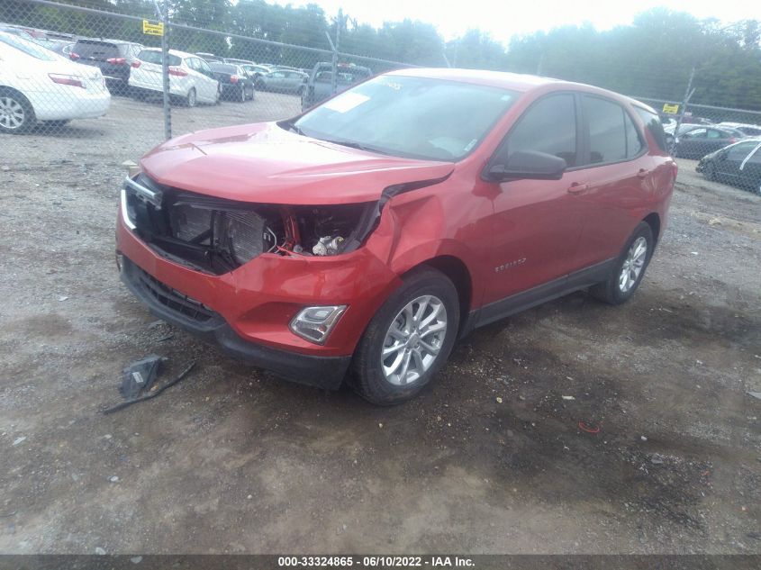 2020 CHEVROLET EQUINOX LS VIN: 2GNAXHEV1L6258307