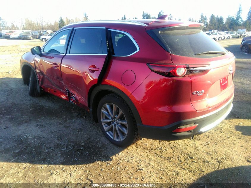 2022 MAZDA CX-9 GRAND TOURING VIN: JM3TCBDY1N0627501