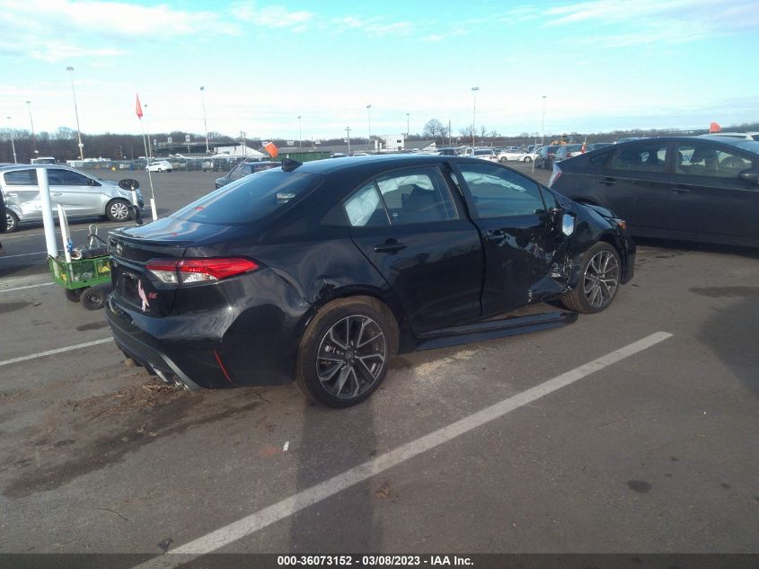 2022 TOYOTA COROLLA SE/SE NIGHTSHADE/APEX SE VIN: 5YFS4MCE5NP126993