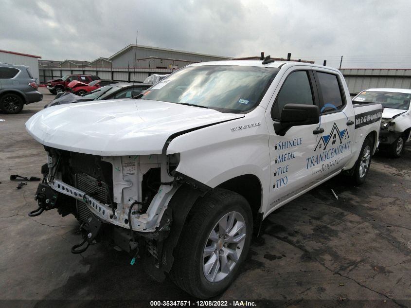2020 CHEVROLET SILVERADO 1500 CUSTOM VIN: 3GCPWBEK4LG288317