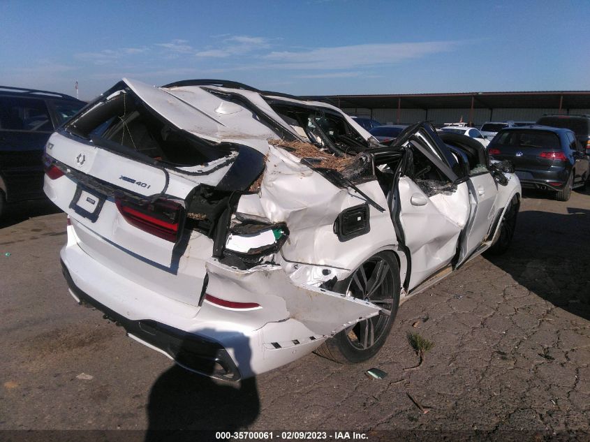 2021 BMW X7 XDRIVE40I VIN: 5UXCW2C09M9H97855